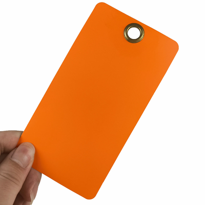 Custom Plastic PVC Blank Waterproof Safety Lockout Tagout Label Tag