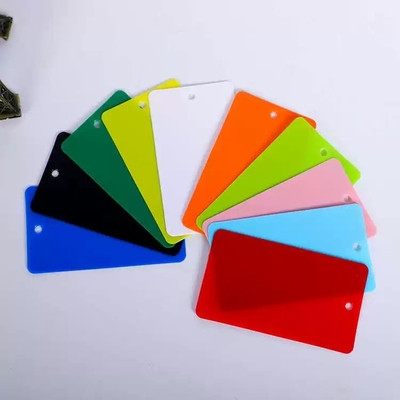 Factory Customized Blank Matte PVC Tag Waterproof Plastic Tag