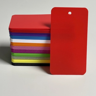 Factory Customized Blank Matte PVC Tag Waterproof Plastic Tag