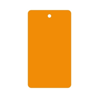 Plastic Tag PVC/PP Blank Rectangle Waterproof Hangtag For Industrial Concentration
