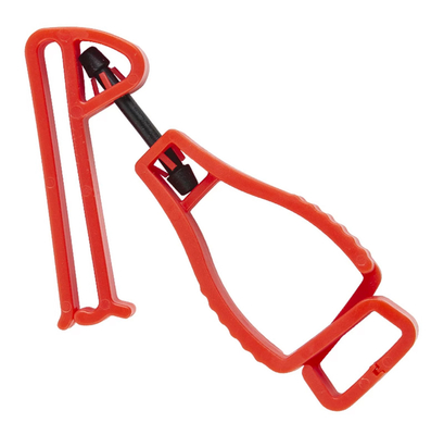 Multi-Color Custom Logo Plastic Glove Clips for Labor Work Safety Interlock Clips