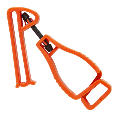 Multi-Color Custom Logo Plastic Glove Clips for Labor Work Safety Interlock Clips