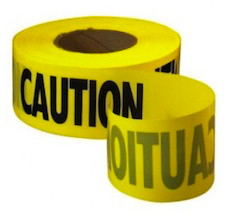 PE Material Barrier Tape 1.5mil-7mil Thickness Options Customizable Length and Design
