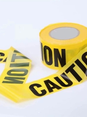 PE Material Barrier Tape 1.5mil-7mil Thickness Options Customizable Length and Design