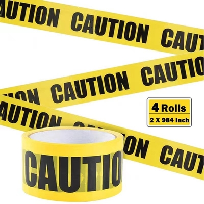 PE Material Barrier Tape 1.5mil-7mil Thickness Options Customizable Length and Design