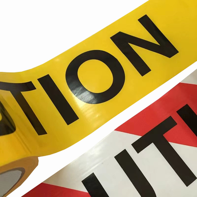 PE Material Barrier Tape 1.5mil-7mil Thickness Options Customizable Length and Design