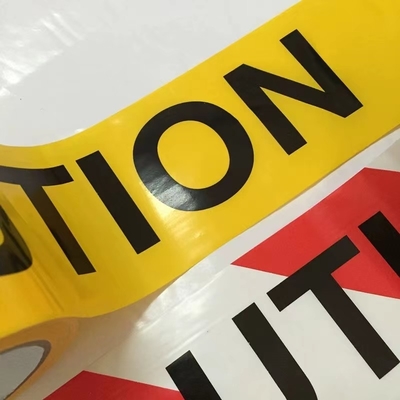 Custom PE Caution Tape Danger Marker Warning Tape