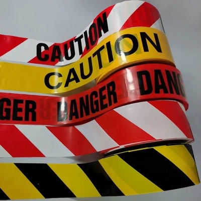 Custom PE Caution Tape Danger Marker Warning Tape