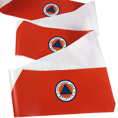 Customizable Waterproof Plastic Barrier Tape  For Safety Constructions