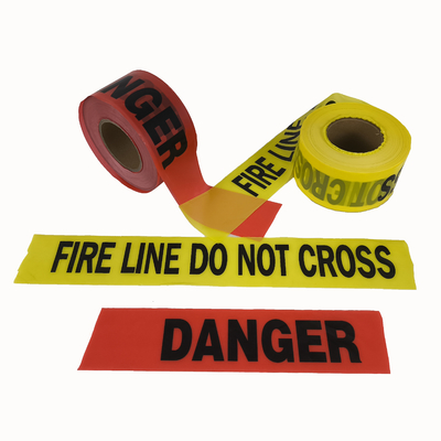 PE Plastic Barrier Tape Roll Danger Tape For Construction And Law Enforcement