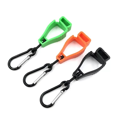 Factory Printing Logo Plastic Glove Clips for Work Glove Holders with Multi-Functional Clip