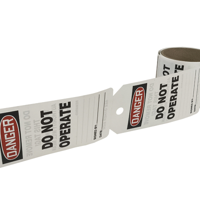 Personalized Plastic Waterproof  Safety Sign With Custom Logo