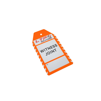 Customized Plastic Hang  Safety Tags for Industrial Applications