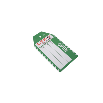 Customized Plastic Hang  Safety Tags for Industrial Applications