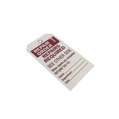 Custom Heavy Duty Plastic Safety Tags for Lockout Tagout