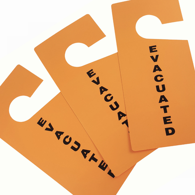 Custom Lockout Tagout Plastic Safety Tag for Workplace Identification