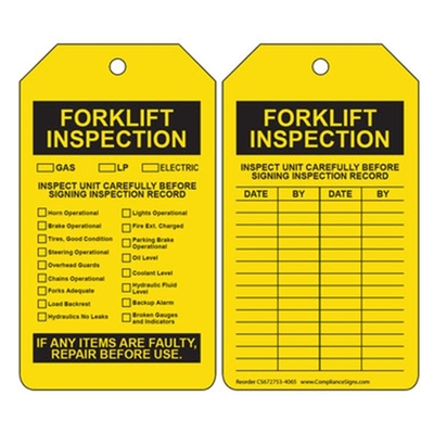 Custom Design Printable PVC Durable Waterproof Inspection Tag