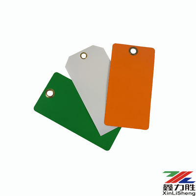 Lockout Tagout Plastic Safety Tag With Subject Matter Customized Mounting Hole Size