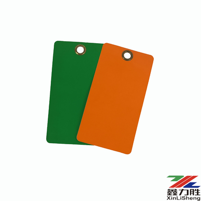 Lockout Tagout Plastic Safety Tag With Subject Matter Customized Mounting Hole Size