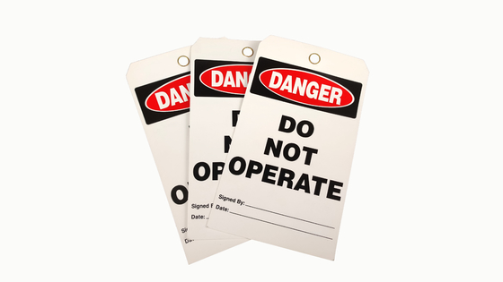 Custom Printing Logo Safety Tag Polyester Waterproof Tag