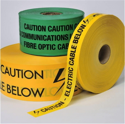 Custom Printing Logo Warning Tape PE Non-adhesive Barricade Tape