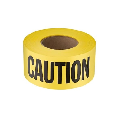 Custom Printing Logo Warning Tape PE Non-adhesive Barricade Tape