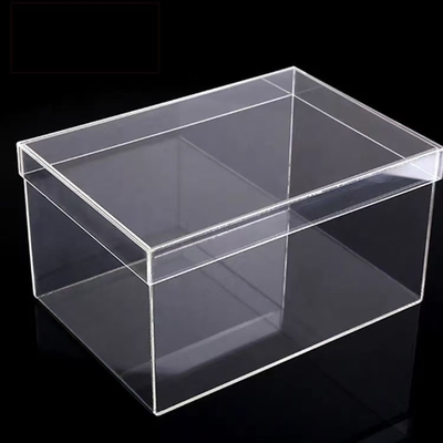 Custom  Display Case With Magnet Lid Acrylic Booster Box  With Closure Protector Case