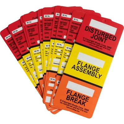 Custom Flange Tag Polyester Waterproof Plastic Tag Heavy Duty Weatherproof 1CM Brass Hole Nylon Cable Ties 12 Colors