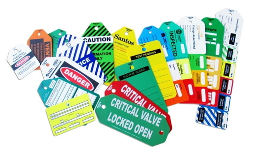 Custom Flange Tag Polyester Waterproof Plastic Tag Heavy Duty Weatherproof 1CM Brass Hole Nylon Cable Ties 12 Colors