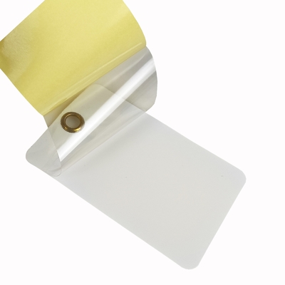 Customize Film Plastic Safety Tag Can Write Waterproof Vinyl  Hang Tags
