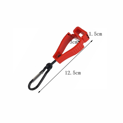 Factory Wholesale Labor Safety Work Products Custom Anti-Lose Non-Slip Multi-Color High Strength Glove Holder Clip