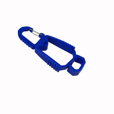 Custom High Strength POM Plastic Safety Work Gloves Anti-lost Fixing Buckle Holder glove Clip
