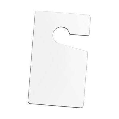 Plastic Tag PVC/PP Printed Logo Rectangle Waterproof Hangtag For Industrial Concentration