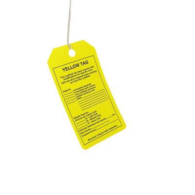 Safety Warning Tag Customized Plastic Lockout Tags Safety Lockout Tagout