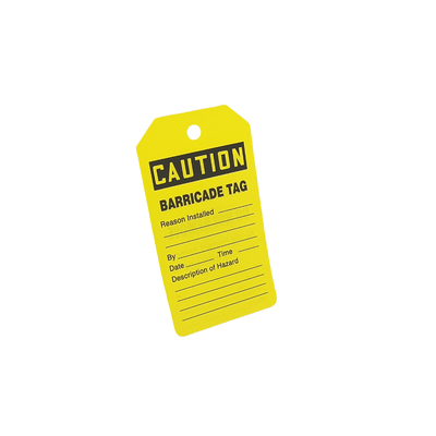 Safety Warning Tag Customized Plastic Lockout Tags Safety Lockout Tagout