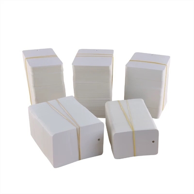 Plastic Blank Tag PVC Recycle  Blank White Hang Tag