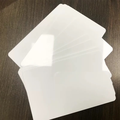 Plastic Blank Tag PVC Recycle  Blank White Hang Tag