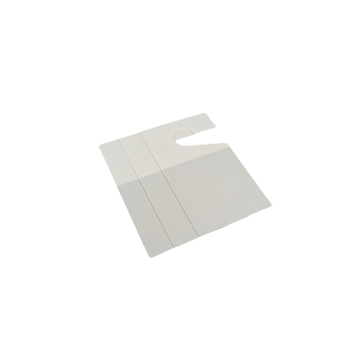 Custom  White Pvc Hang Tags Blank Waterproof Hanging Tags