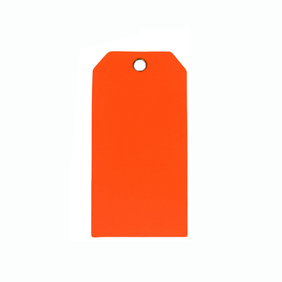 Blank PVC Tag Vinyl Waterproof Printed Logo Plastic Tag for Gift Luggage