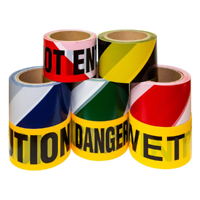 PE Warning Tape with Customizable Thickness Width Length and Designs for Your Specific Needs in Construction and Safety