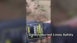 شريط تحذيري مخصص يمكن اكتشافه تحت الأرض