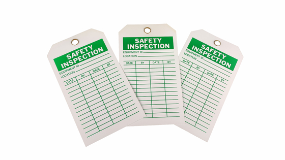 Custom Design Plastic Safety Tag for Durable and Customizable Protection