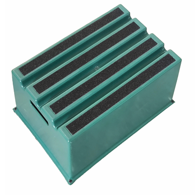 Foldable Plastic Step Stool With Non Slip Treads 12 Inches Height 500 Lbs Weight Capacity By Gorilla Ladders
