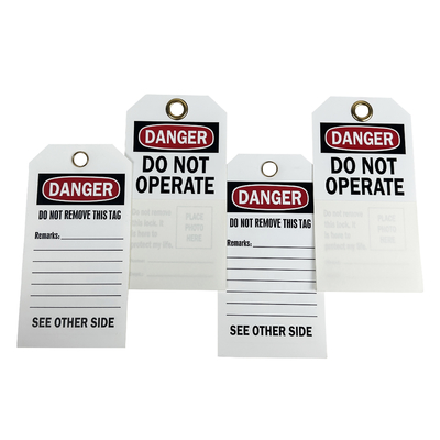 Industrial Protective Plastic Tag Custom Design For Branding Effectiveness