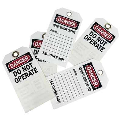 Industrial Protective Plastic Tag Custom Design For Branding Effectiveness