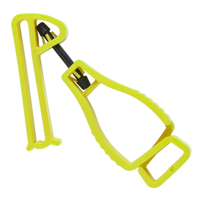 Custom Plastic Glove Clip Lime  Polyoxymethylene Interlock Belt Clip