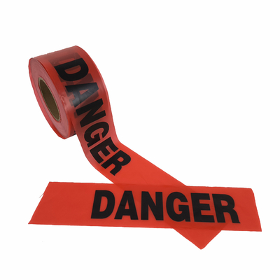 PE Plastic Barrier Tape Roll Danger Tape For Construction And Law Enforcement