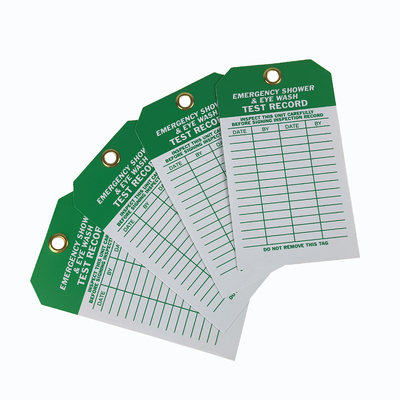 شعار تصميم مخصص علامة بلاستيكية PVC مستطيلة عازلة للماء علامة تحذير علامة إغلاق