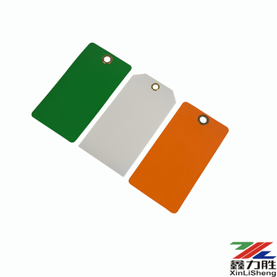 Lockout Tagout Plastic Safety Tag With Subject Matter Customized Mounting Hole Size