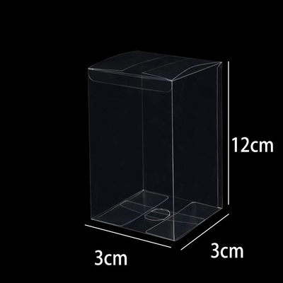 Hot Selling  PET Packing Box Custom Clear Transparent Folding Square Box